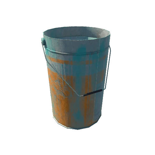 Metallic Paint Bucket